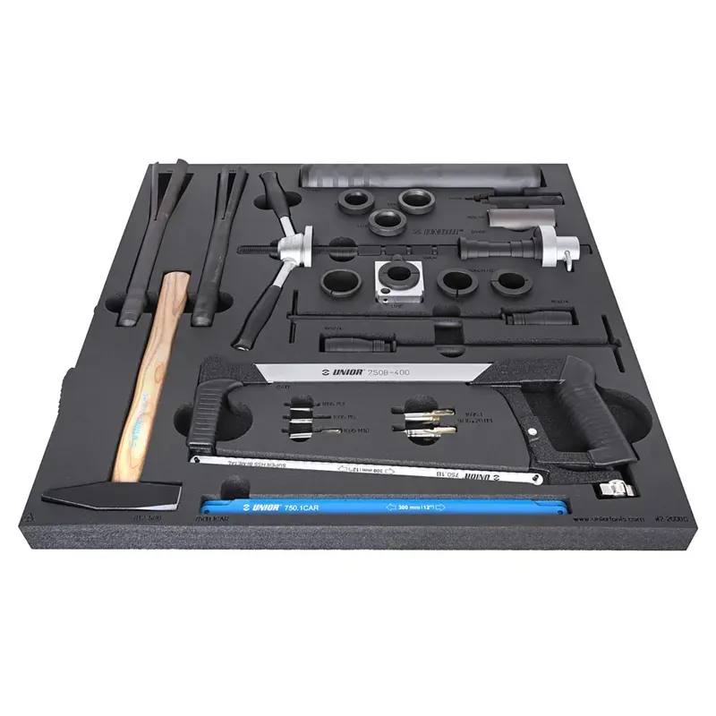 Unior Set of Tools in Tray 2 for 2600C in Blue