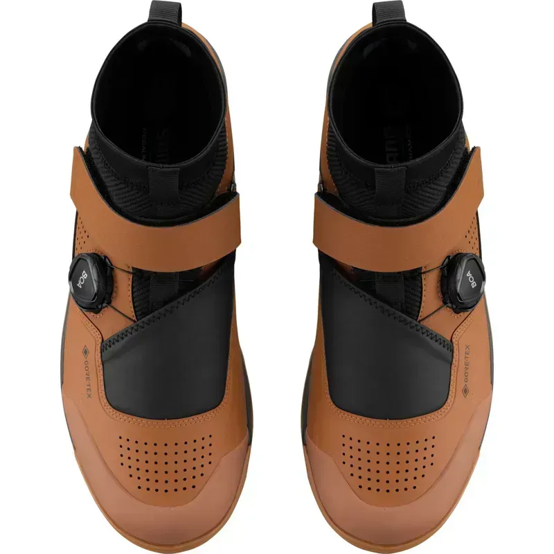 Shimano Clothing GE900 GORE-TEX Shoes in Brown-2