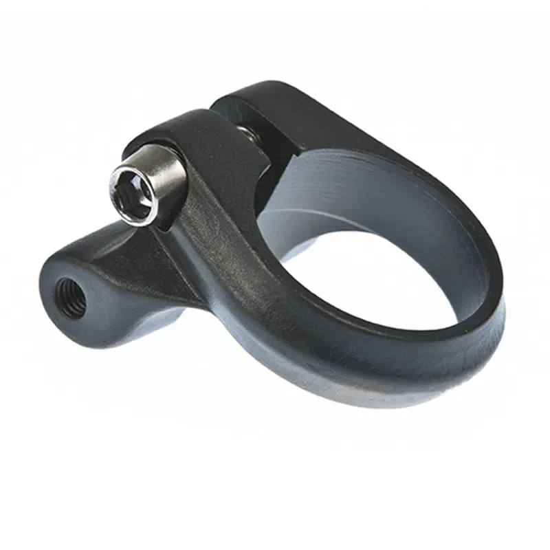 M Part 28.6mm Seat Clamp w/Rack Mount in Black