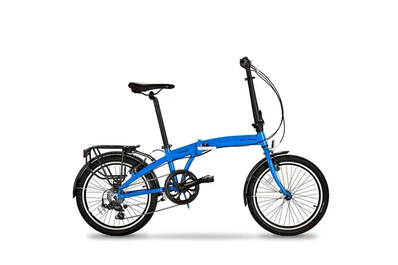 Raleigh Stowaway 20 Folding Bike in Blue
