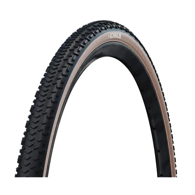 Schwalbe G-One RX Pro E25 700x50c TLR Tire in Black/Tanwall