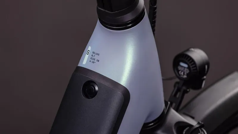 Cube Supreme Hybrid Deluxe SLX 600 eHybrid Bike in Sea Grey/Black-2