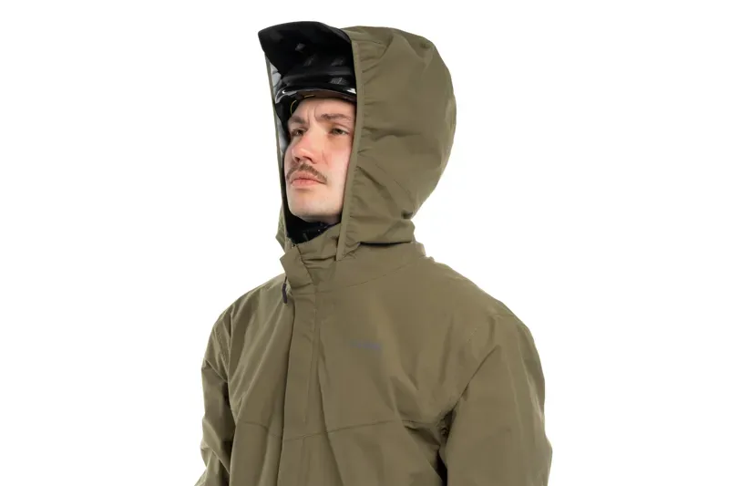 Cube CMPT Rain Jacket in Olive-3