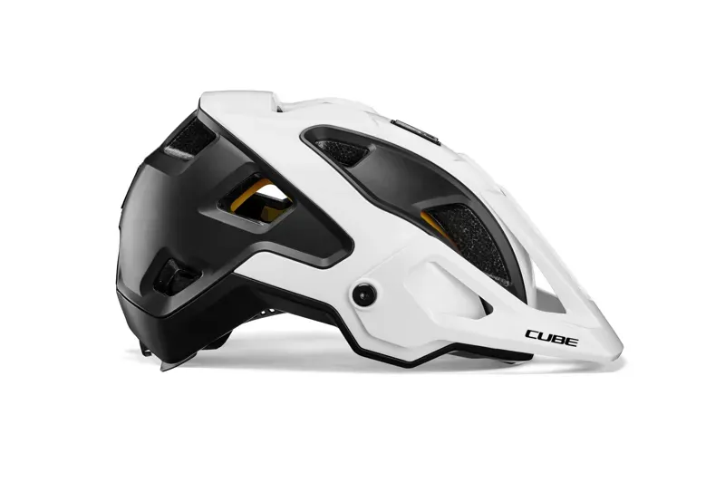 Cube Strover Helmet in White/Black-1