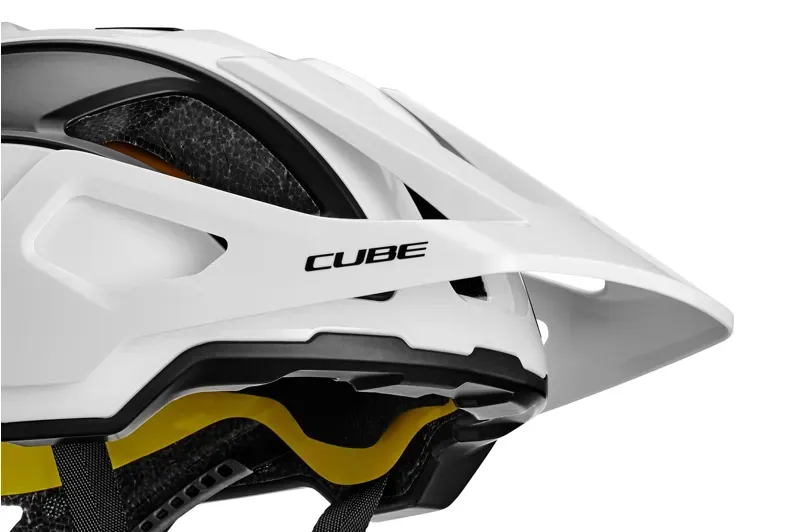 Cube Strover Helmet in White/Black-2
