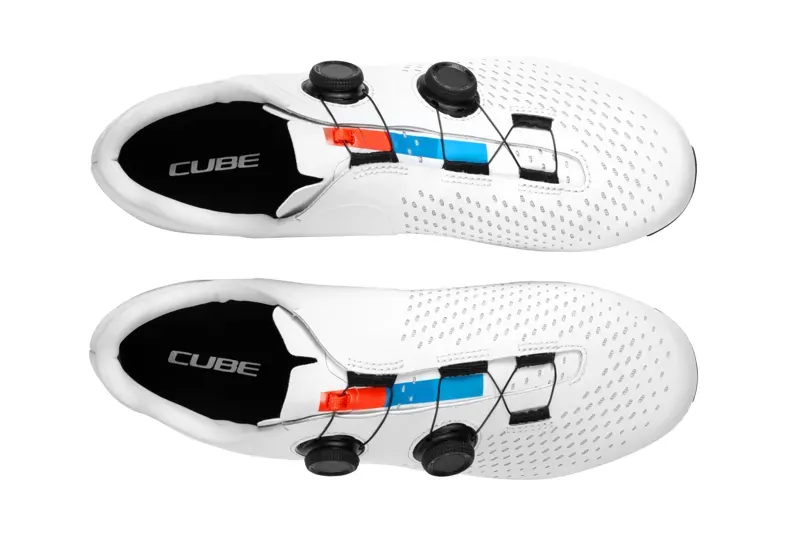 Cube Sydrix Pro Shoes in Grey/Blue/Red-1