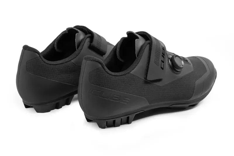 Cube Peak Shoes in Black-3