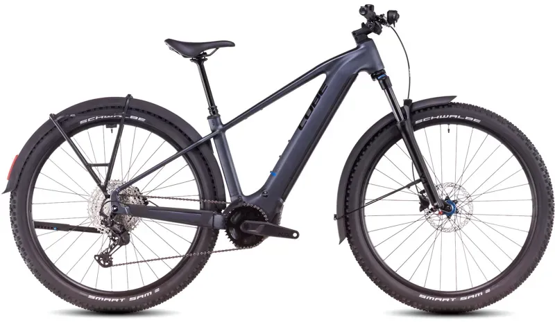 Cube Reaction Hybrid Pro 800 Electric Bike in Metallic Grey Black