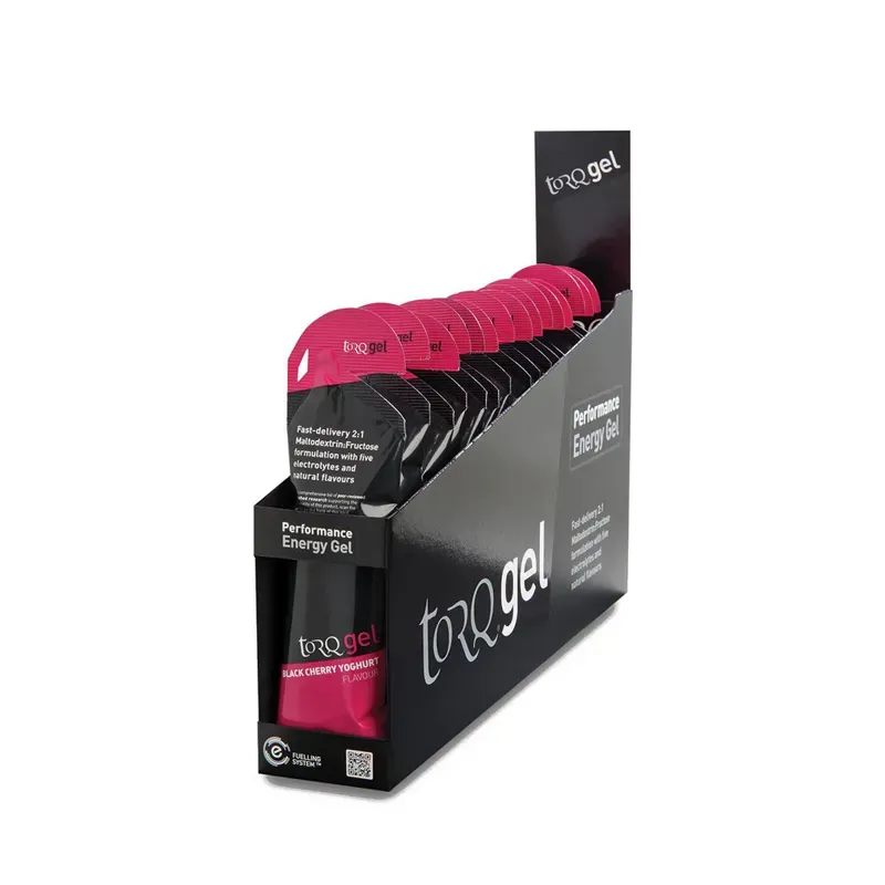 TORQ Energy Gel - BLACK CHERRY YOGHURT SINGLE GEL