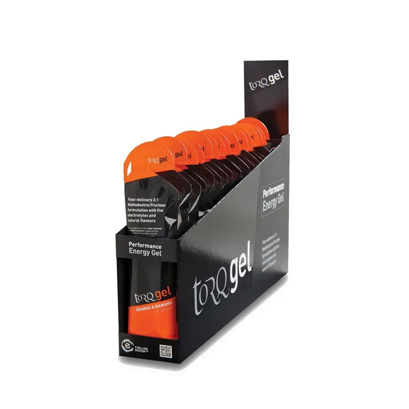 TORQ Energy Gel - ORANGE BANANA SINGLE GEL