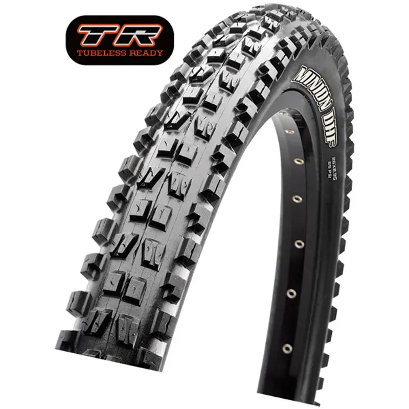 TYRE MaxxisMinionDHFpl29x3.0 60 Black 29 x 3.00f 60 tpi dual comp