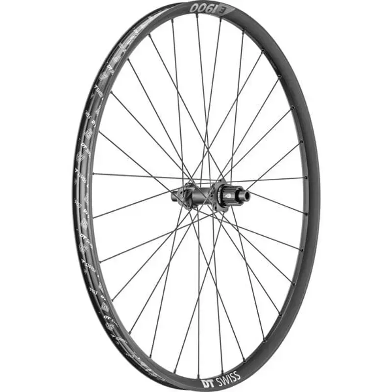 DT Swiss E1900R 27.5in BOOST Rear Wheel in Black
