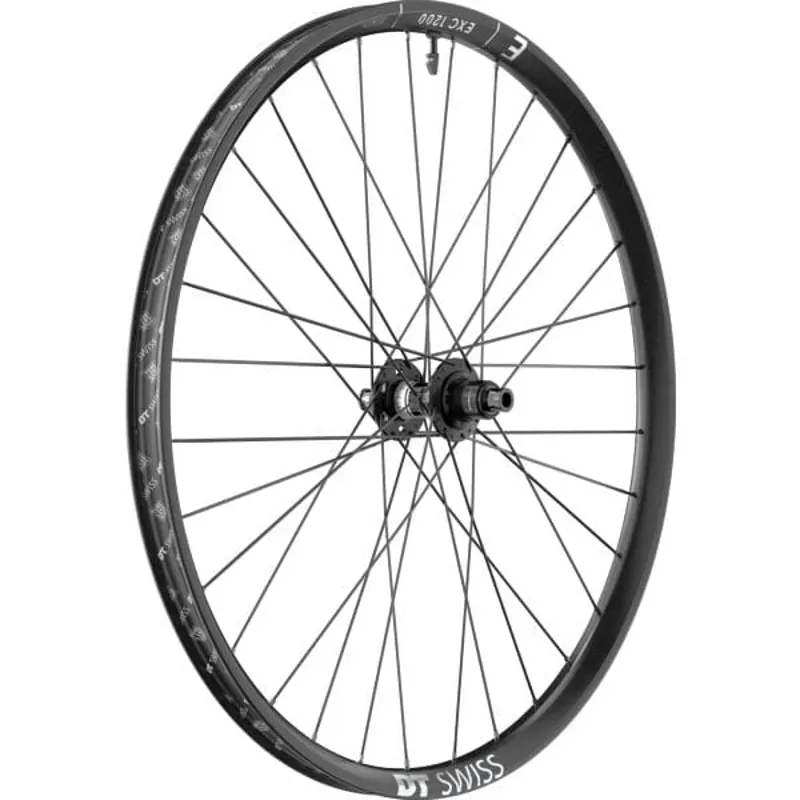WHEL DT EXC12 27x30 BOOST RR Black 27.5 inches