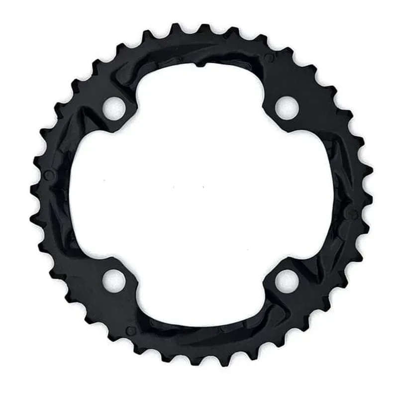 C/RING FCT521 10spd Tpl Middle 36T-AL BK Black 36 teeth